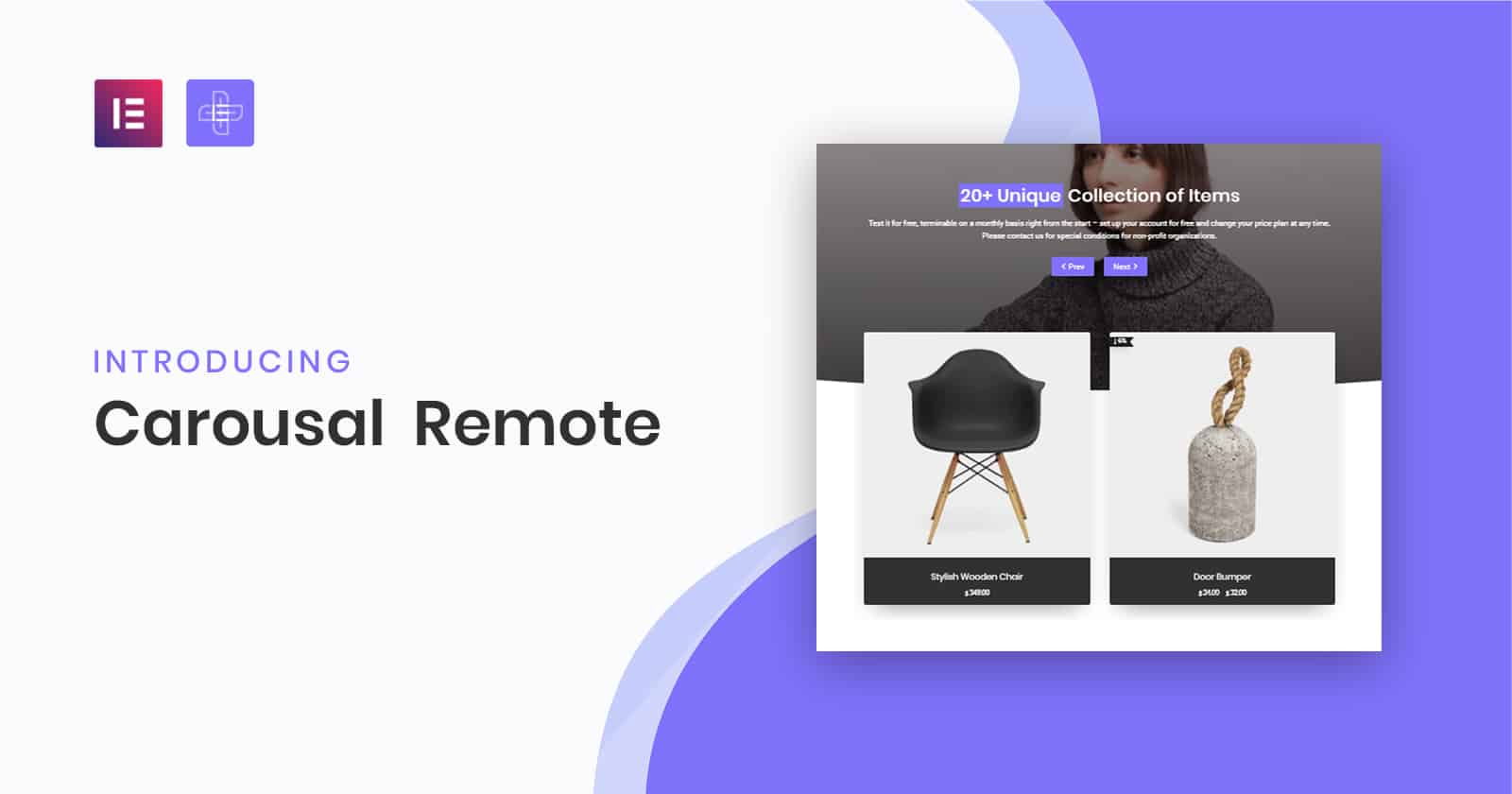 Carousel Remote Widget for elementor | The Plus Addons for Elementor
