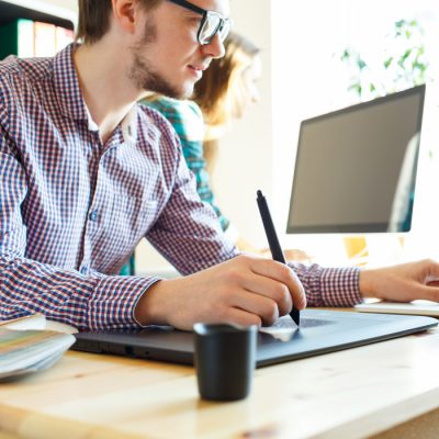 man_working