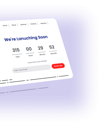 Launching Soon Countdown