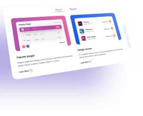 Category showcase using the toggle