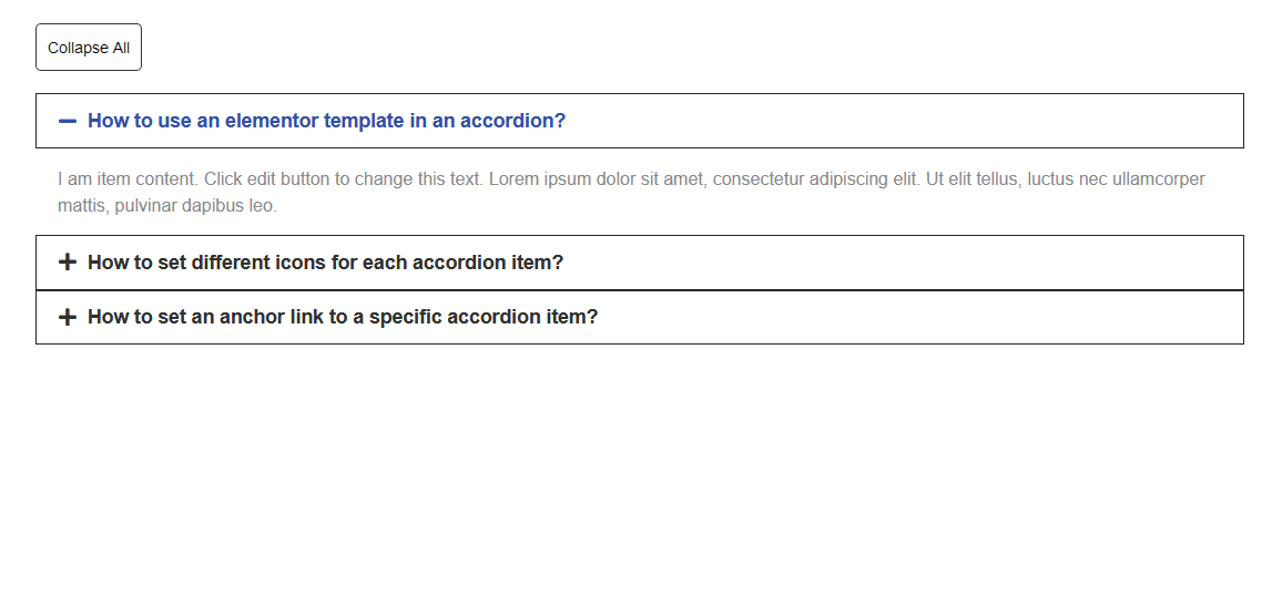 accordion all expand collapse preview