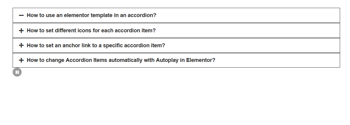 autoplay accordion preview
