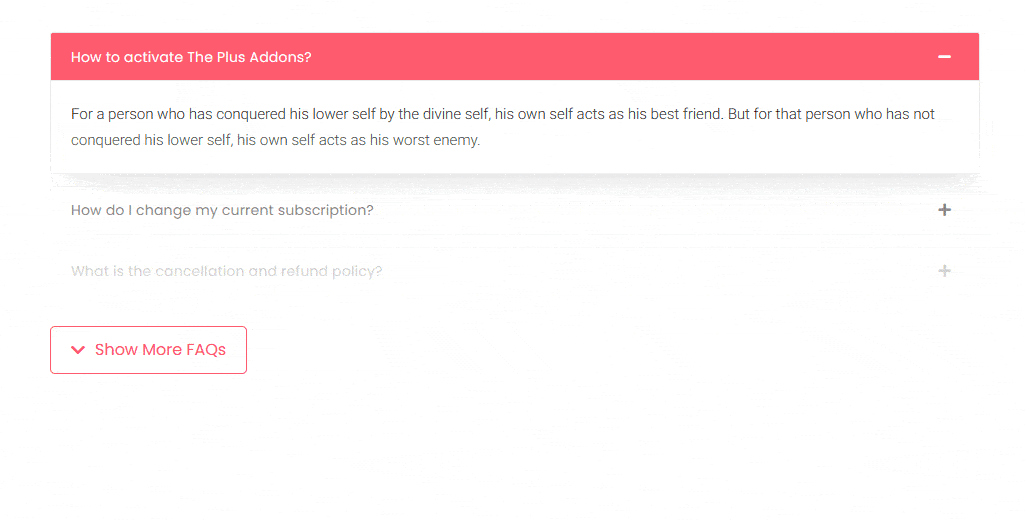 unfold elementor template demo