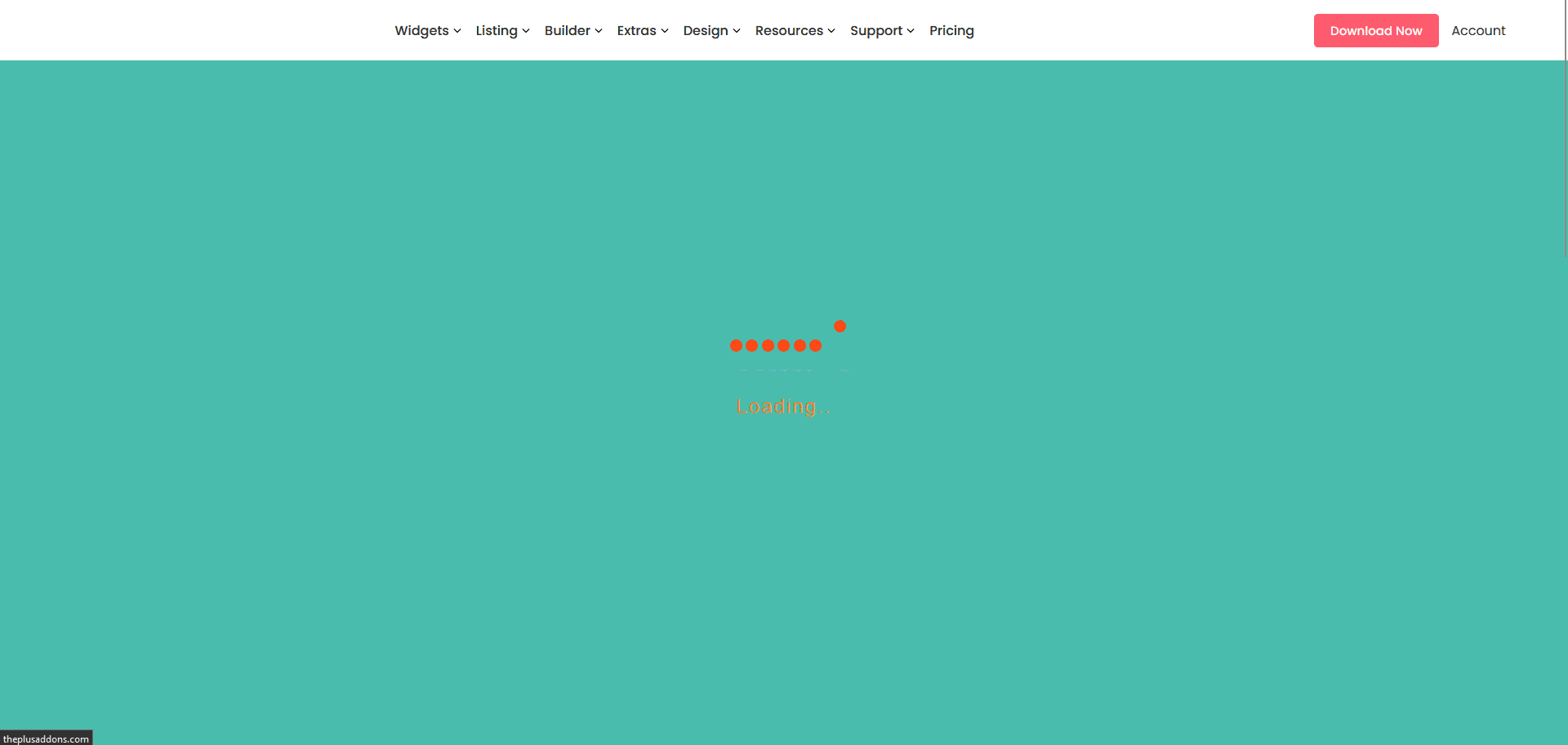 preloader page transition demo